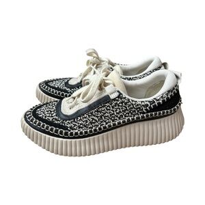 Dolce Vita Dolan Sneaker in Black and Cream